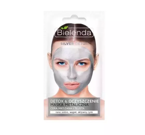 BIELENDA SILVER DETOX METALLISCHE MASKE REINIGUNG