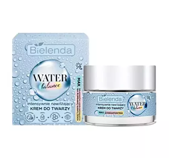 BIELENDA WATER BALANCE INTENSIV FEUCHTIGKEITSSPENDENDE GESICHTSCREME 50ML