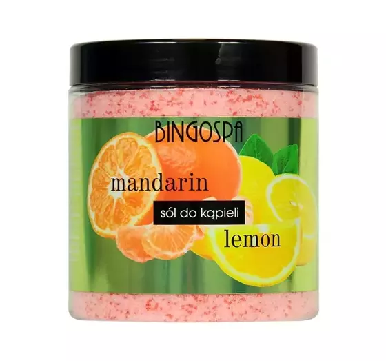 BINGOSPA MANDARIN & LEMON BADESALZ 900G