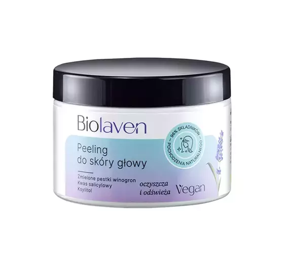 BIOLAVEN PEELING FÜR DIE KOPFHAUT REINIGUNG ERFRISCHUNG 155G