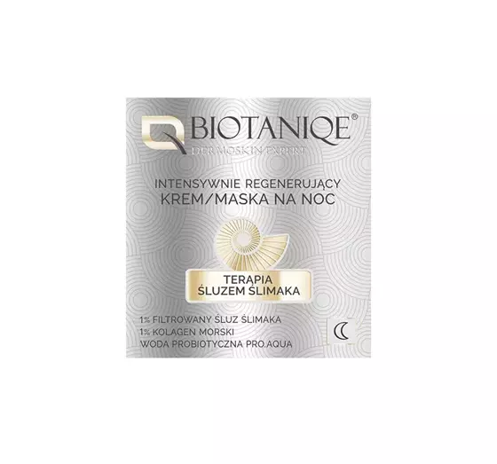 BIOTANIQE SCHNECKENSCHLEIMTHERAPIE INTENSIV REGENERIERENDE CREME/MASKE FÜR NACHT 50ML