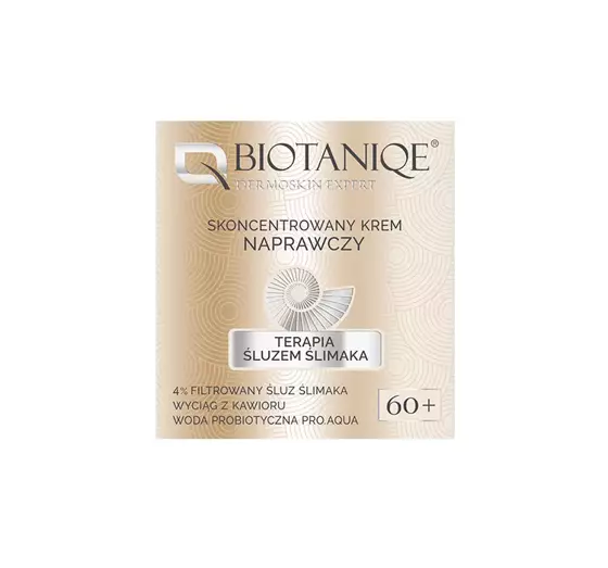 BIOTANIQE SCHNECKENSCHLEIMTHERAPIE KONZENTRIERTE REPARATURCREME 60+ 50 ML