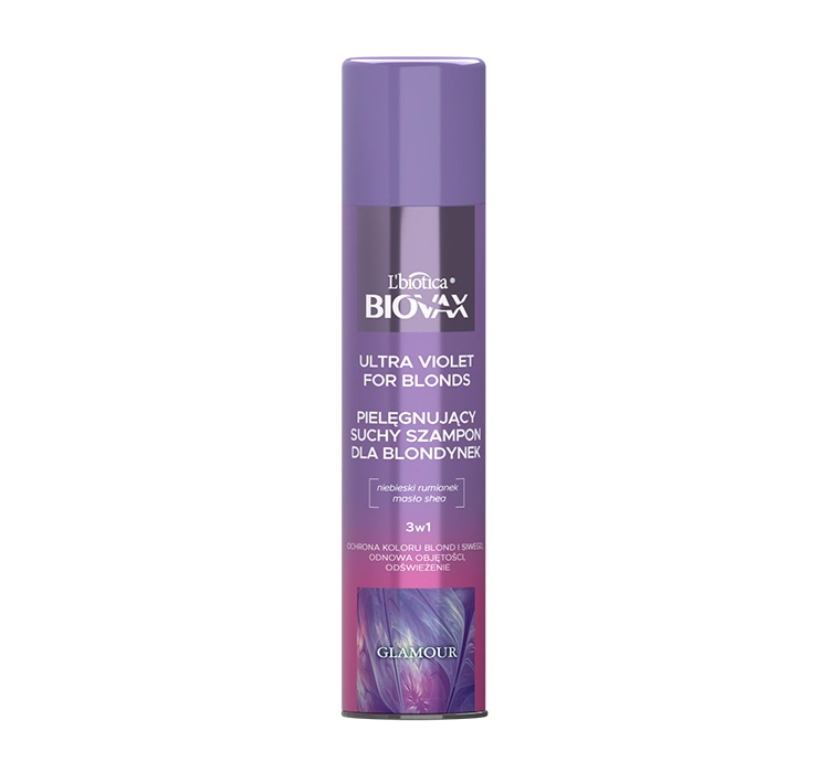 BIOVAX ULTRA VIOLET FOR BLONDS TROCKENSHAMPOO 200ML