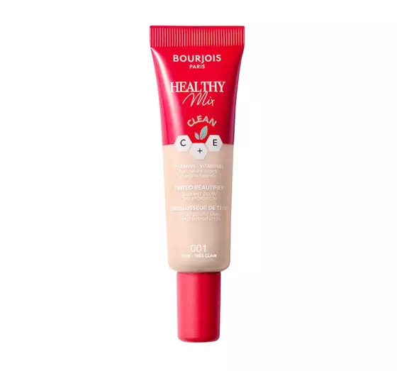 BOURJOIS HEALTHY MIX FEUCHTIGKEITSSPENDENDE GETÖNTE TAGESCREME 001 FAIR 30ML