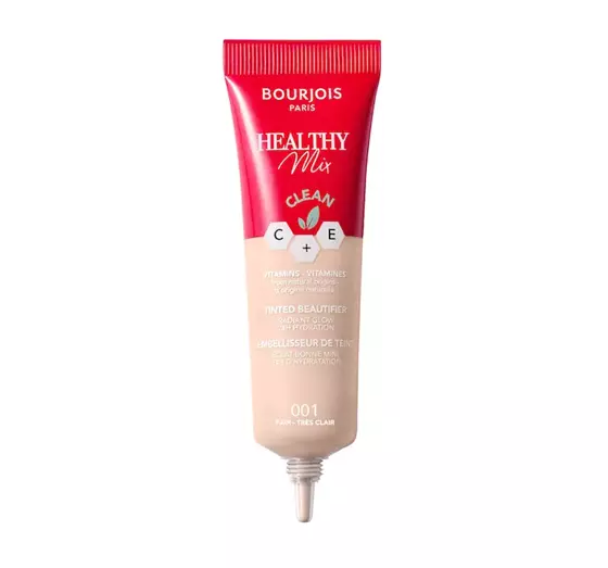 BOURJOIS HEALTHY MIX FEUCHTIGKEITSSPENDENDE GETÖNTE TAGESCREME 001 FAIR 30ML