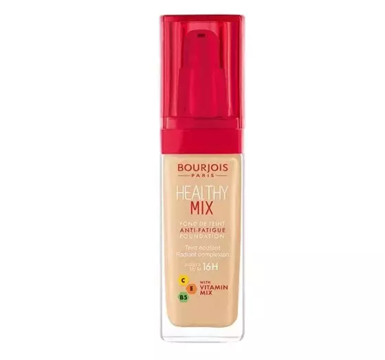 BOURJOIS HEALTHY MIX FOUNDATION 53 LIGHT BEIGE 30ML