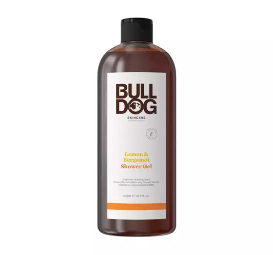 BULLDOG DUSCHGEL ZITRONE & BERGAMOTTE 500ML