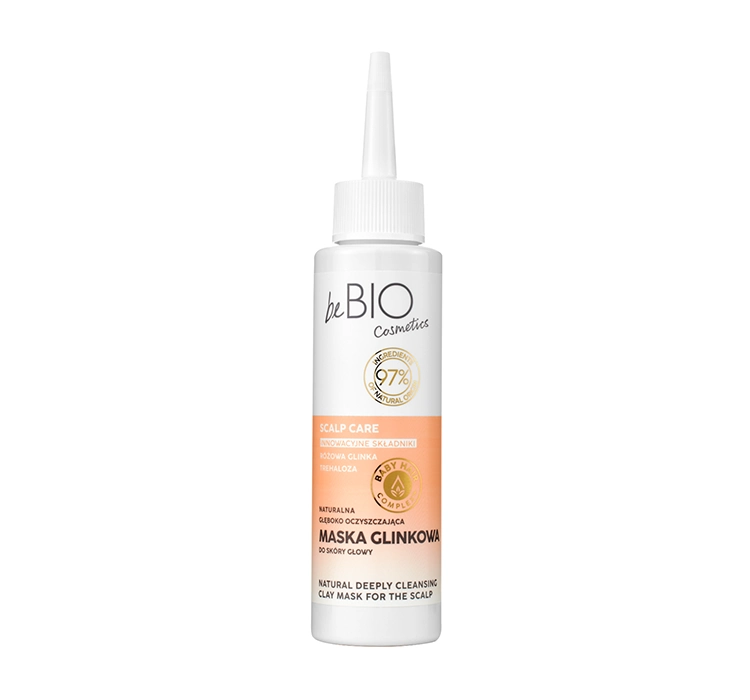 BeBio Baby Hair Complex Tiefenreinigende Tonmaske für die Kopfhaut 100ml