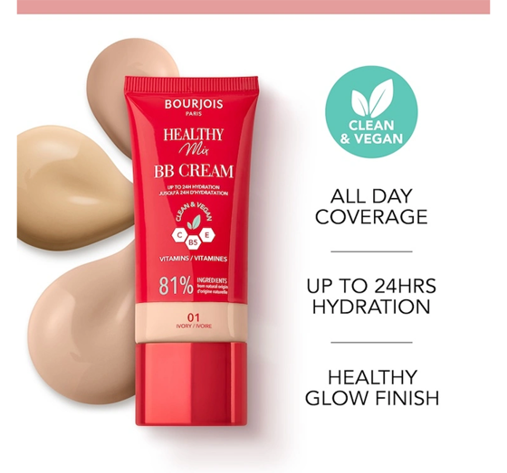 Bourjois Healthy Mix Clean Creme BB 02 Vanilla 30ml