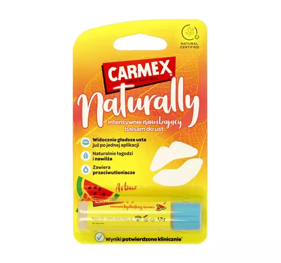 CARMEX NATURALLY INTENSIV FEUCHTIGKEITSSPENDENDER LIPPENBALSAM WASSERMELONE 4,25G