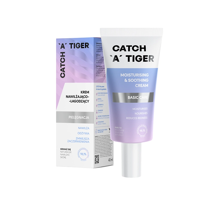 CATCH A TIGER FEUCHTIGKEITSSPENDEND-LINDERNDE CREME 40ML