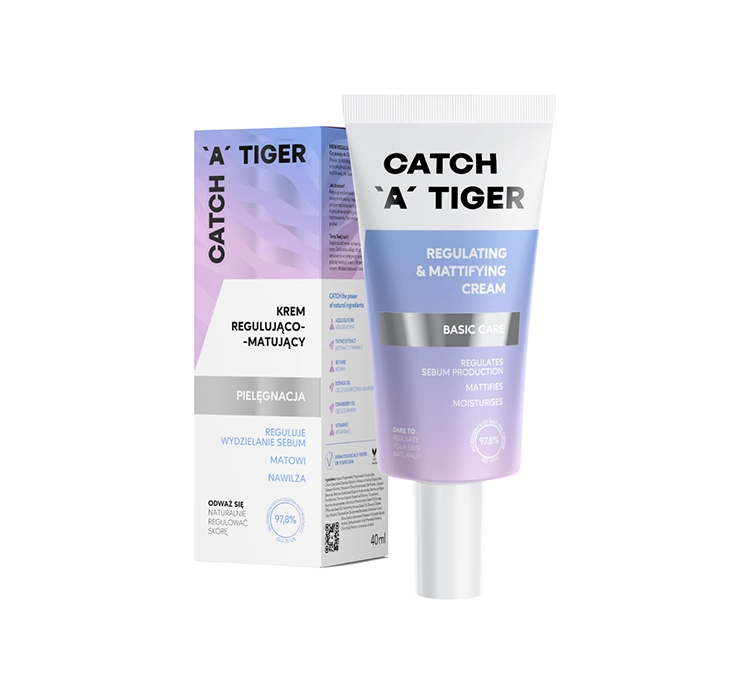 CATCH A TIGER REGULIEREND-MATTIERENDE CREME 40ML