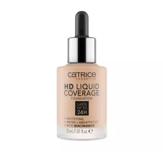 CATRICE HD LIQUID COVERAGE FOUNDATION 030 SAND BEIGE 30 ML