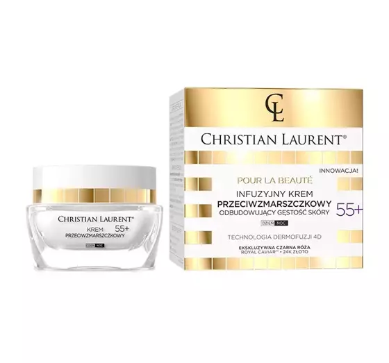 CHRISTIAN LAURENT INFUSIONS-ANTI-FALTEN-CREME ZUR WIEDERHERSTELLUNG DER HAUTDICHTE 55+ 50ML