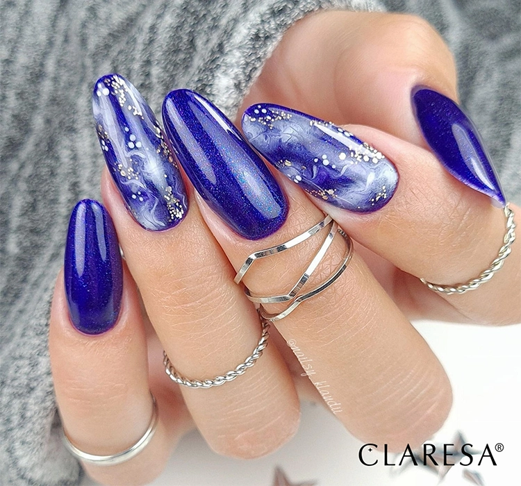 CLARESA SOAK OFF HYBRIDLACK GALAXY NAVY BLUE 5ML