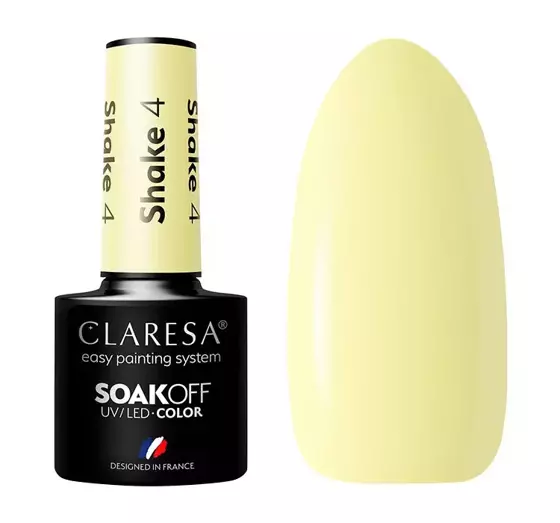 CLARESA SOAK OFF HYBRIDLACK SHAKE 4 5ML