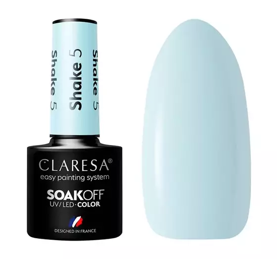 CLARESA SOAK OFF HYBRIDLACK SHAKE 5 5ML