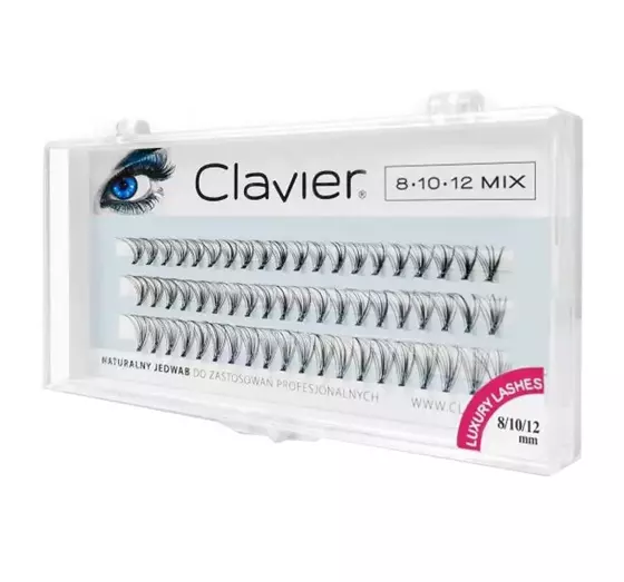 CLAVIER CLASSIC MIX KÜNSTLICHE WIMPERNBÜSCHEL 8 10 12MM