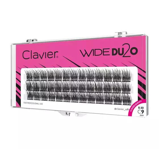 CLAVIER WIDE DU2O KÜNSTLICHE WIMPERNBÜSCHEL 9MM