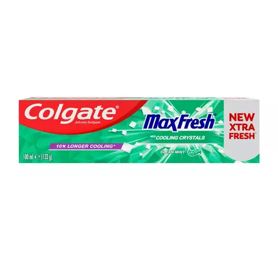 COLGATE MAX FRESH COOLING CRYSTALS CLEAN MINT ZAHNPASTA 100ML