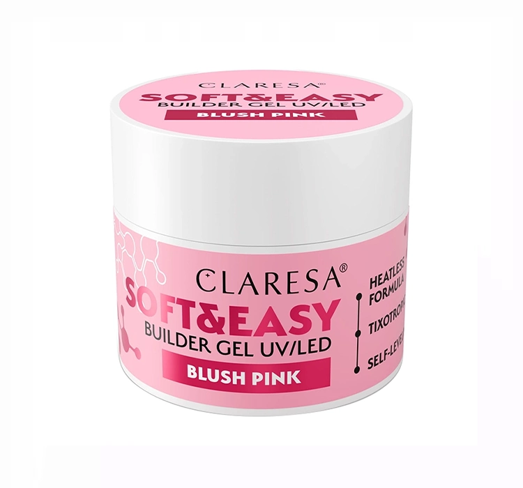 Claresa Soft & Easy Aufbaugel Blush Pink 45g