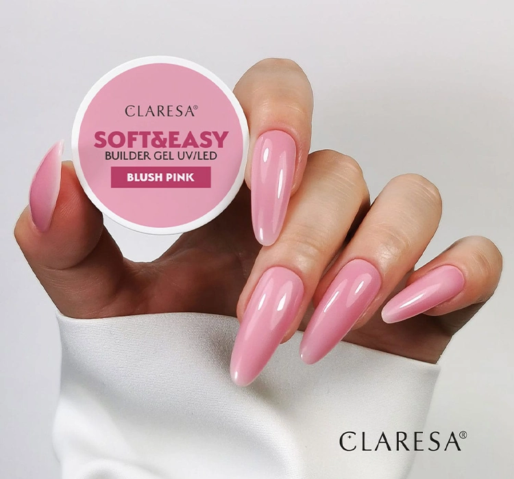 Claresa Soft & Easy Aufbaugel Blush Pink 45g