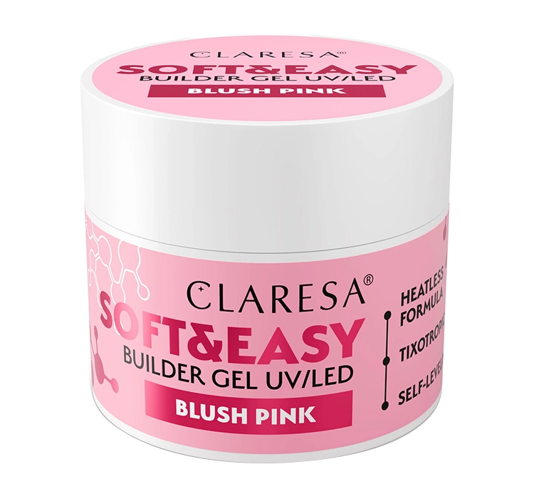 Claresa Soft & Easy Aufbaugel Blush Pink 90g