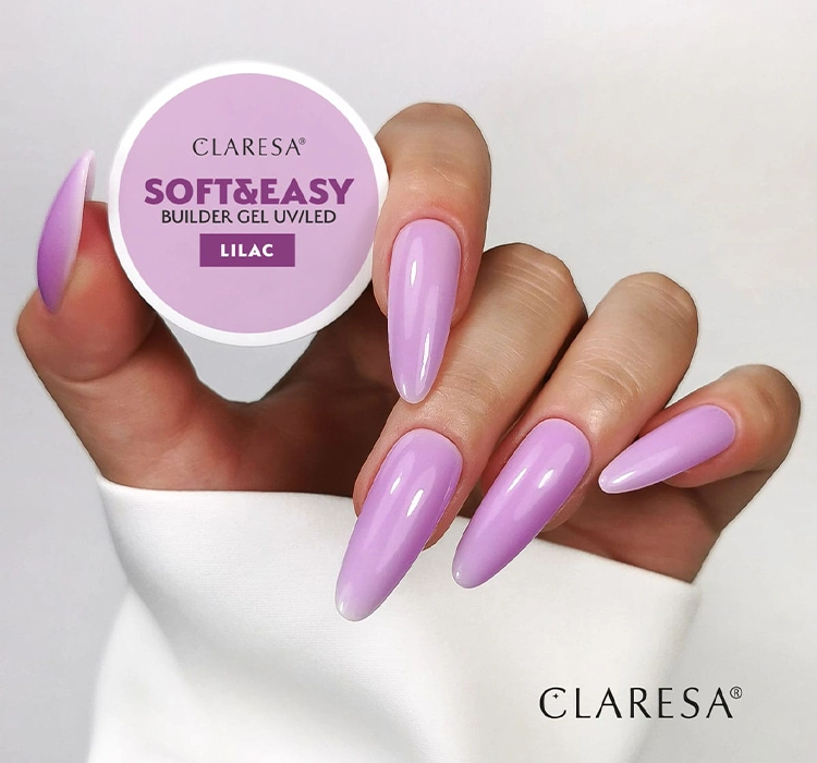 Claresa Soft & Easy Aufbaugel Lilac 90g