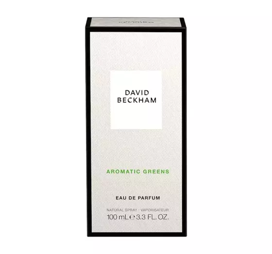 DAVID BECKHAM AROMATIC GREENS EDP SPRAY 100ML