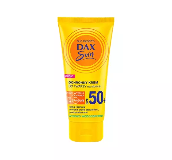 DAX SUN SCHÜTZENDE SONNENCREME FÜRS GESICHT SPF 50+ 50ML