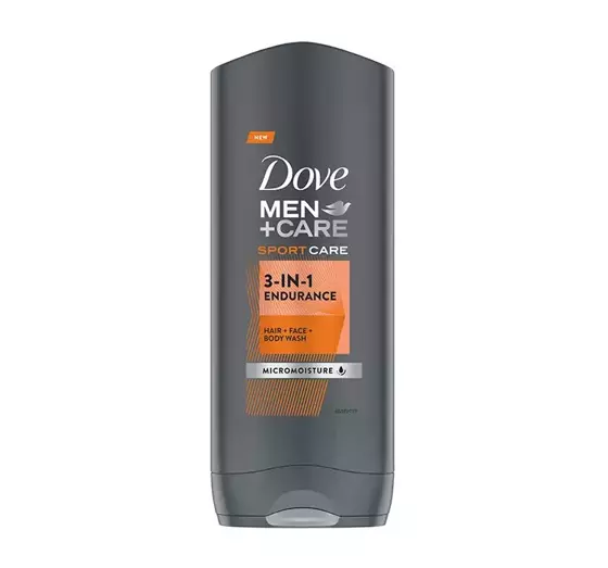 DOVE MEN +CARE SPORT CARE 3IN1 ENDURANCE DUSCHGEL 400ML