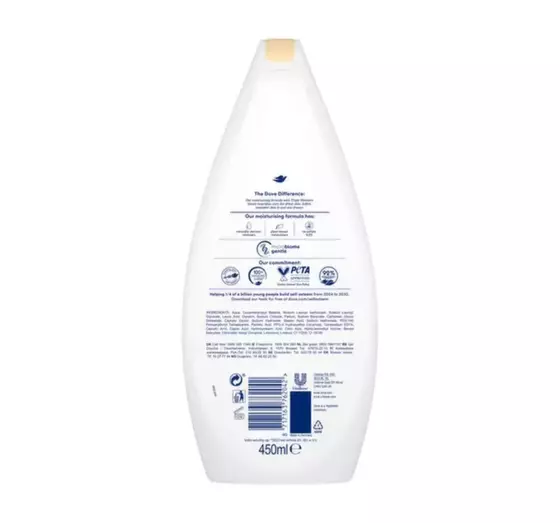 DOVE NOURISHING SILK DUSCHGEL 450ML