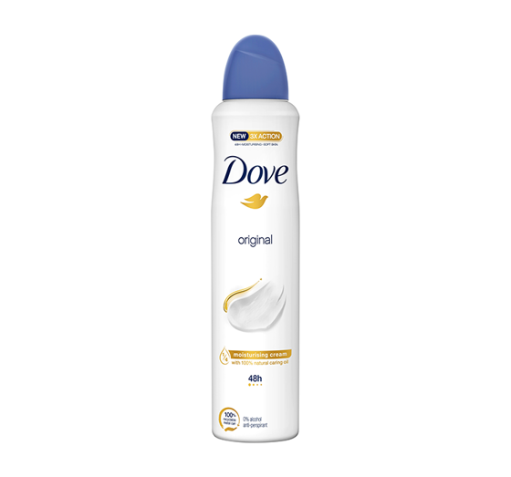 DOVE ORIGINAL ANTITRANSPIRANT SPRAY 250ML