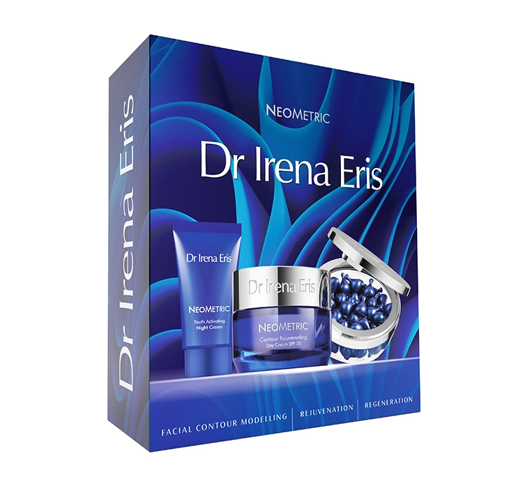 DR IRENA ERIS NEOMETRIC SET FÜR GESICHTSPFLEGE CREME FÜR TAG UND NACHT + KAPSELN