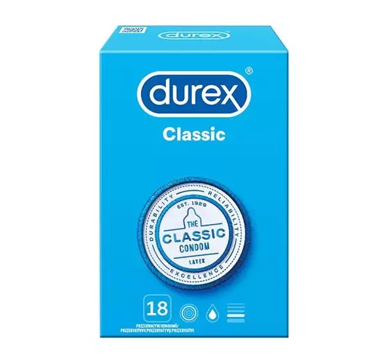 DUREX CLASSIC KONDOME 18 STÜCK