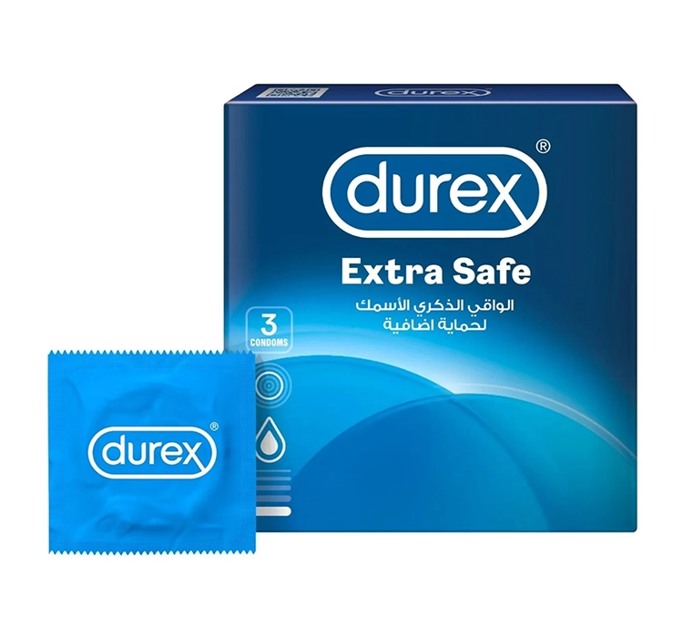 DUREX EXTRA SAFE THICKER KONDOME 3 STÜCK