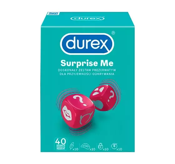 DUREX SUPRISE ME VARIETY KONDOME 40 STÜCK