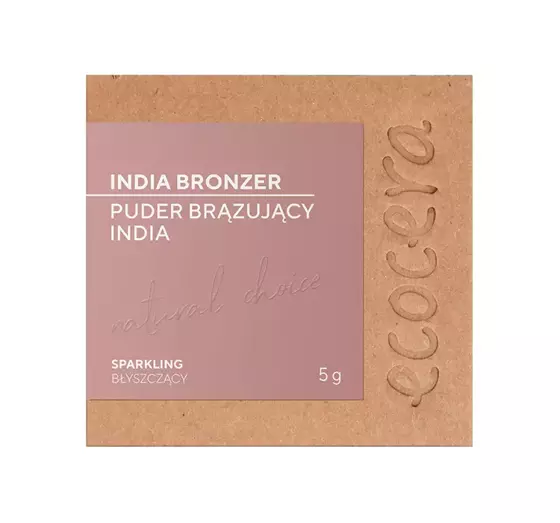 ECOCERA NATURAL CHOICE BRONZING POWDER EINSATZ FÜR DIE PALETTE INDIA 5G