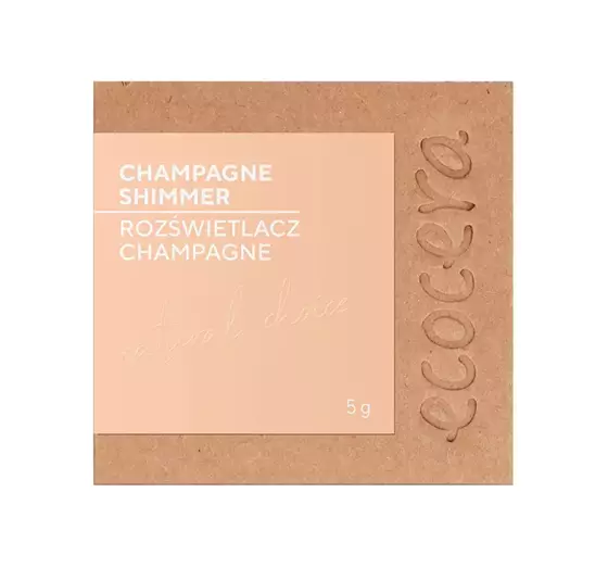 ECOCERA NATURAL CHOICE HIGHLIGHTER EINSATZ FÜR PALETTE CHAMPAGNE 5G