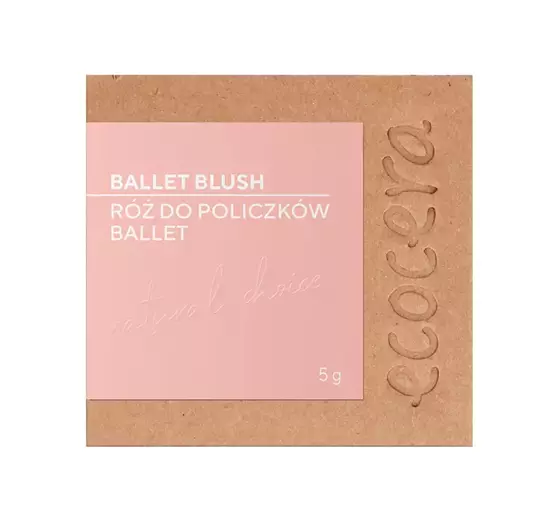 ECOCERA NATURAL CHOICE ROUGE EINSATZ FÜR DIE MAGNETPALETTE BALLET 5G