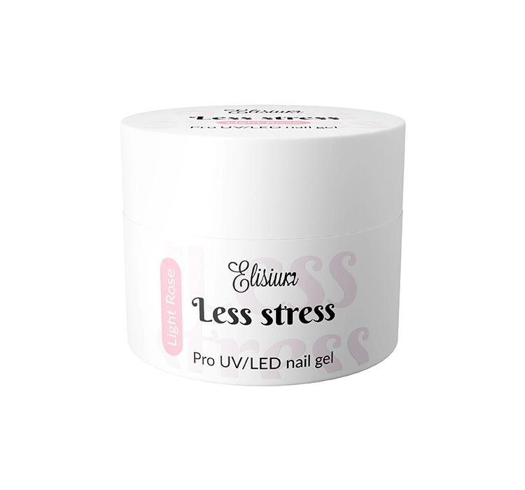 ELISIUM LESS STRESS AUFBAUGEL FÜR NÄGEL LIGHT ROSE 40ML