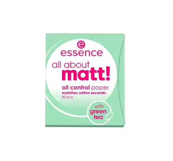 ESSENCE ALL ABOUT MATT OIL CONTROL PAPER BLOTTING PAPER 50 STÜCK