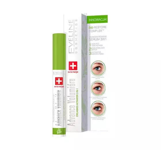 EVELINE 3IN1 KONZENTRIERTES WIMPERNSERUM 10 ML