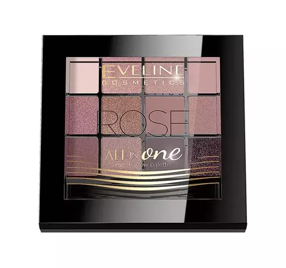 EVELINE ALL IN ONE EYESHADOW LIDSCHATTENPALETTE ROSE 12G