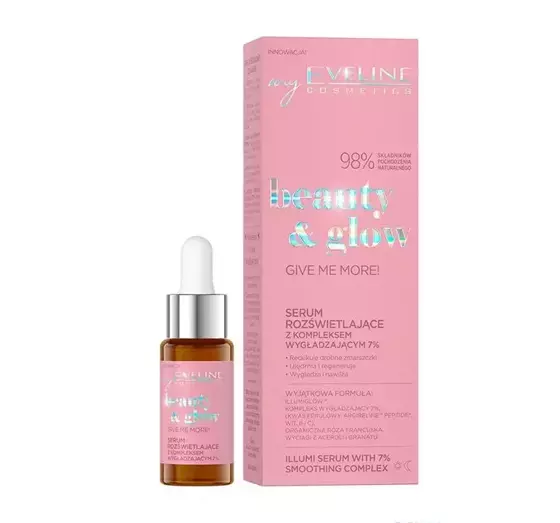 EVELINE BEAUTY&GLOW GIVE ME MORE AUFHELLENDES GESICHTSSERUM 18ML