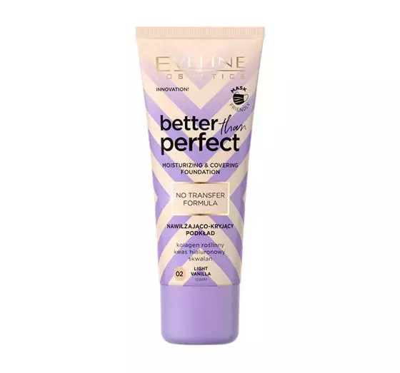 EVELINE BETTER THAN PERFECT FOUNDATION 2 LIGHT VANILLA WARM 30ML