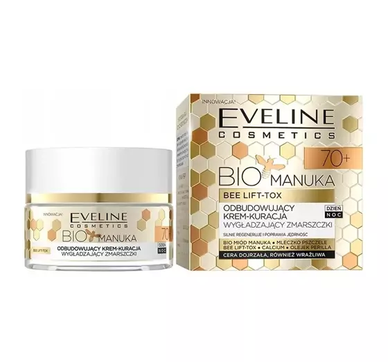 EVELINE BIO MANUKA LIFT 70+ STARK AUFBAUENDE CREME-KUR 50 ML