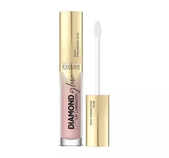 EVELINE DIAMOND GLOW LIP LUMINIZER LIPGLOSS MIT HYALURONSÄURE 02 STRAWBERRY MOUSE 4,5ML