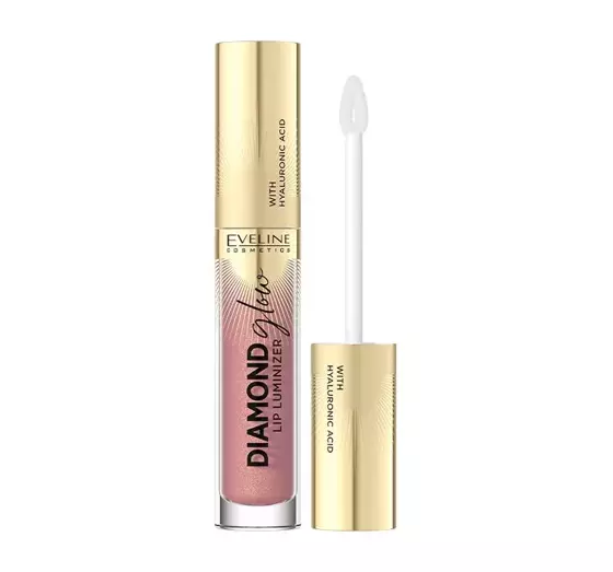 EVELINE DIAMOND GLOW LIP LUMINIZER LIPGLOSS MIT HYALURONSÄURE 04 RASPBERRY SORBET 4,5ML