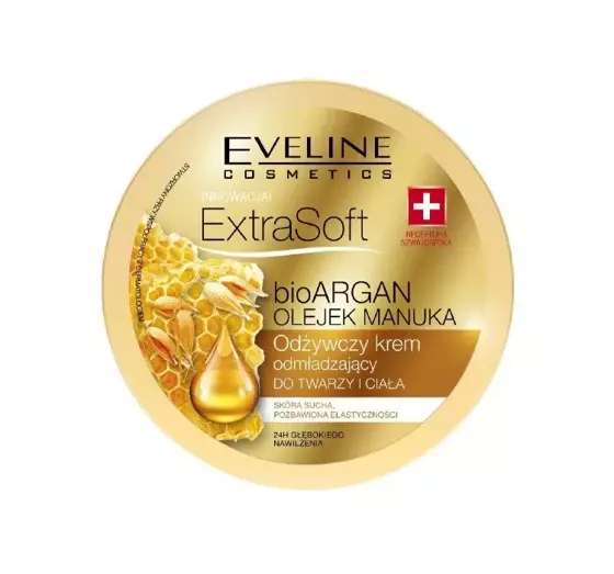 EVELINE EXTRA SOFT BIO CREME ARGAN MANUKA 175 ML